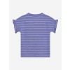 Lavendelkleurig gestreepte t-shirt - T-shirt striped lolite